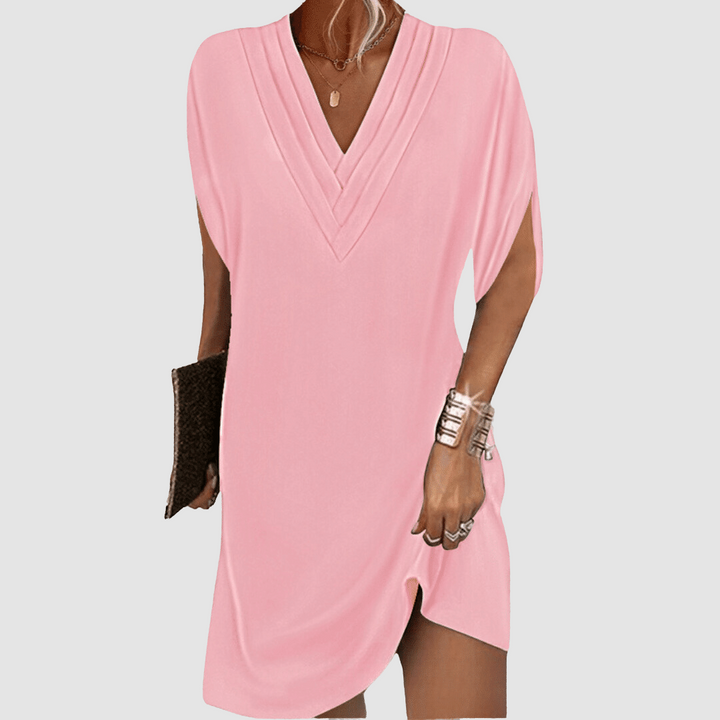 Alysa™ | Elegant Dress with Half Sleeves