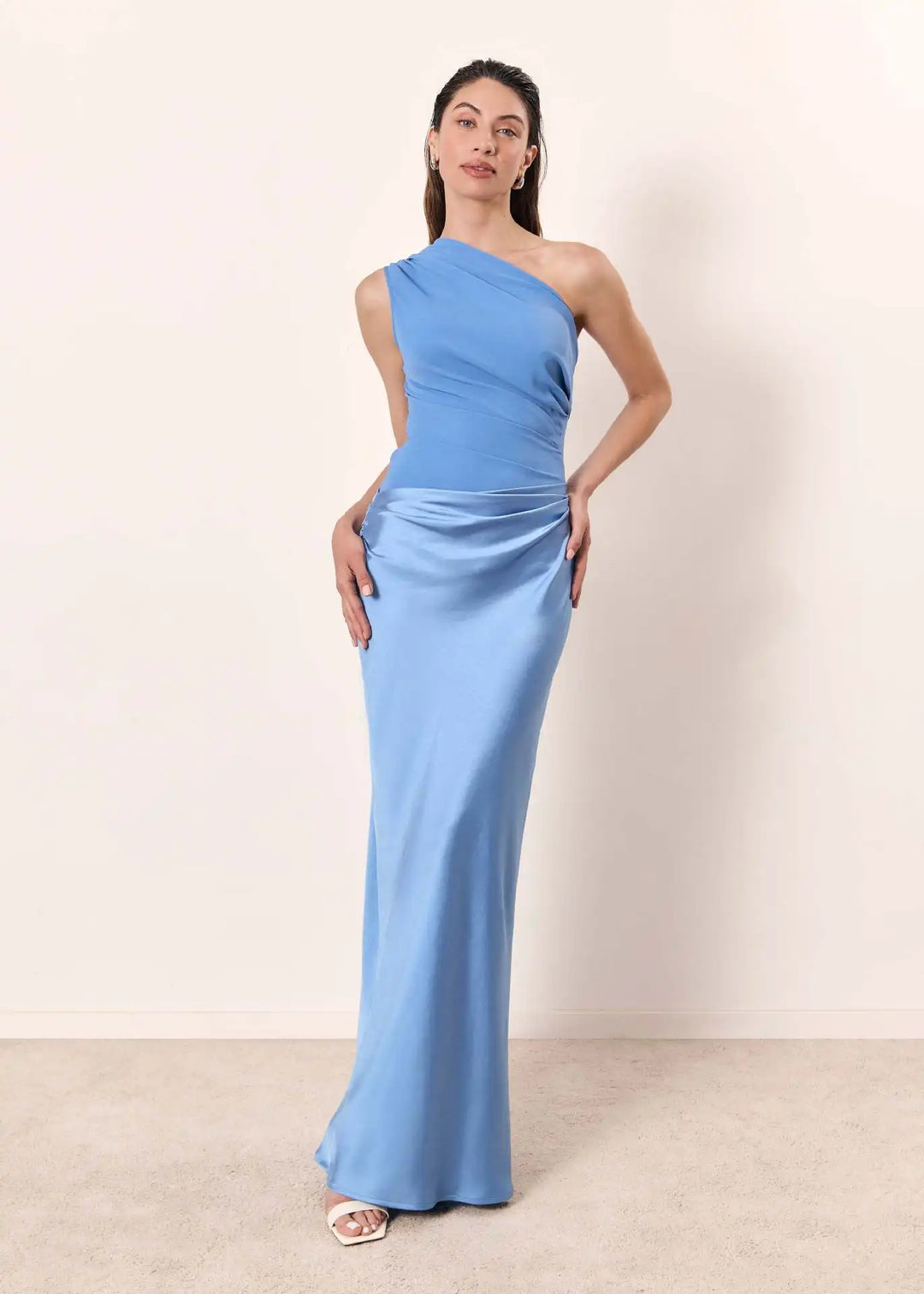Ashley™  | Maxi Dress with a Guilt in Satin